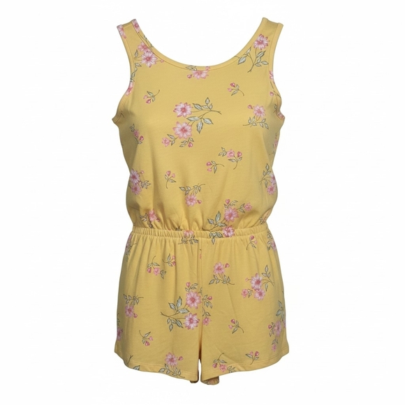 The Children's Place Other - The Children's Place Yellow Floral Sleeveless Set
